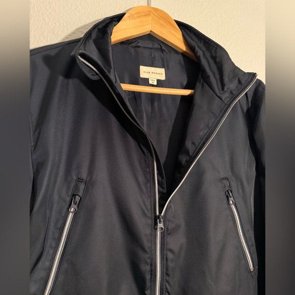 Vintage Men’s Club Monaco Blue Raincoat size XS - Picture 5 of 8